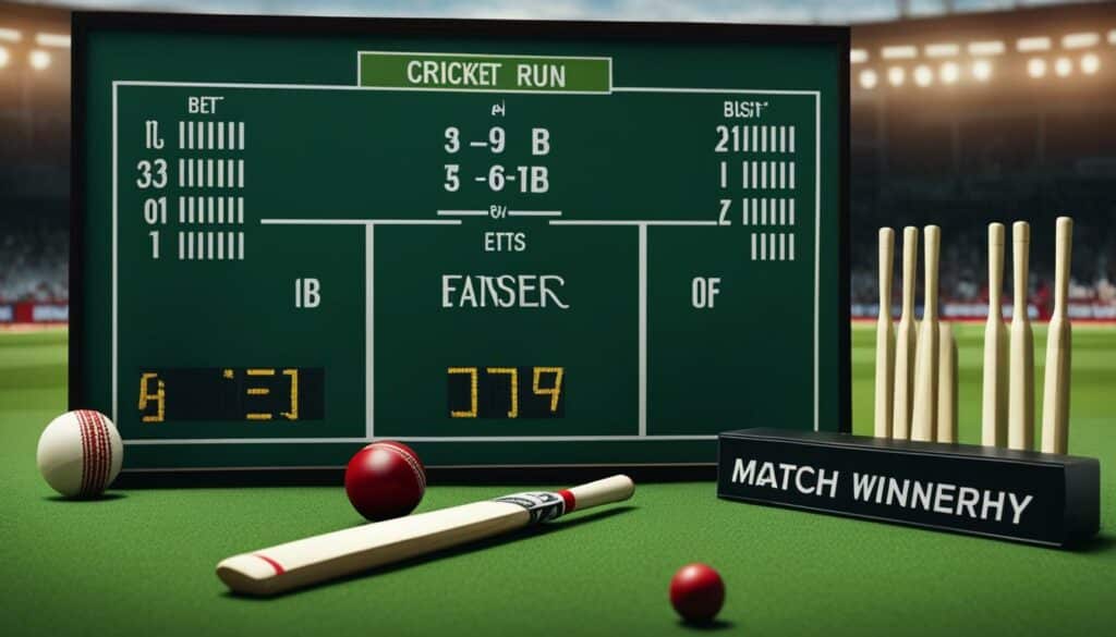 Cricket Betting Types